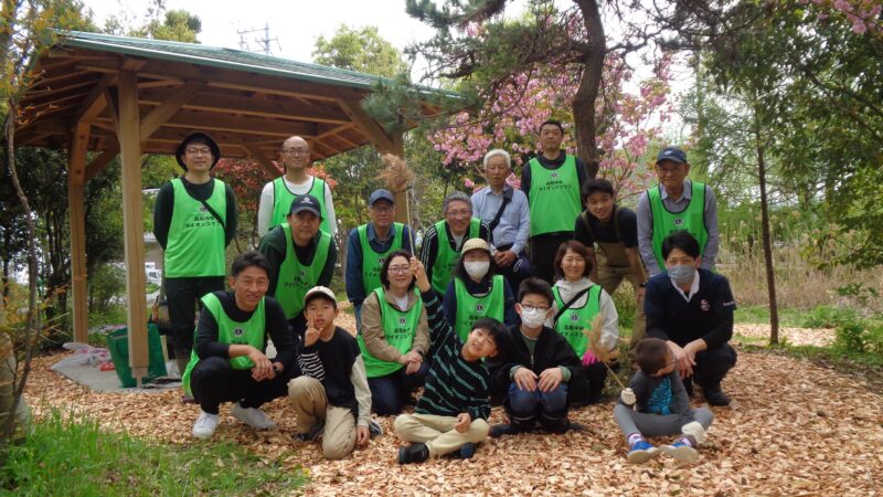 南隈自然公園の手入れ作業